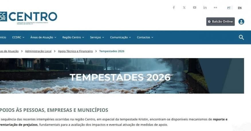 PLATAFORMA PARA DECLARA&Ccedil;&Atilde;O DE PREJU&Iacute;ZOS